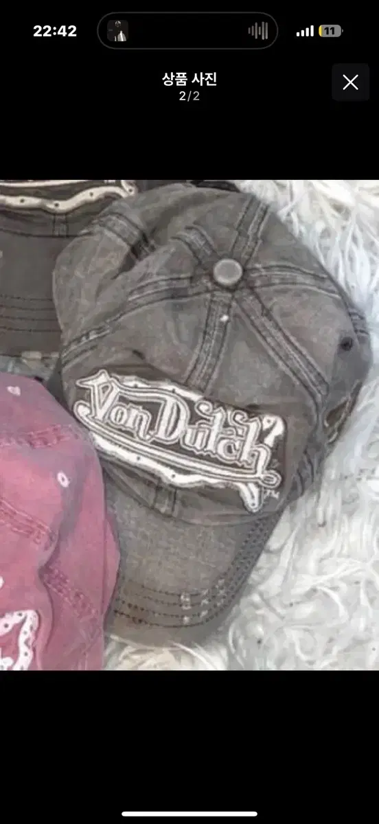 본 더치 von dutch 모자